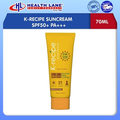 K-RECIPE SUNKRIM SPF50+ PA+++ 70ML